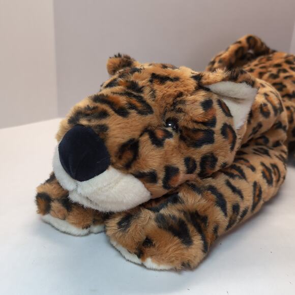 1998 Manhattan Toy Company Leopard Cheetah XLarge Realistic Floppy - Picture 3 of 12